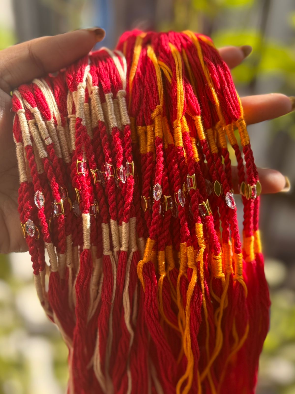 Red Thread Rakhi Assortment